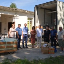 Зустріч гуманітарної допомоги